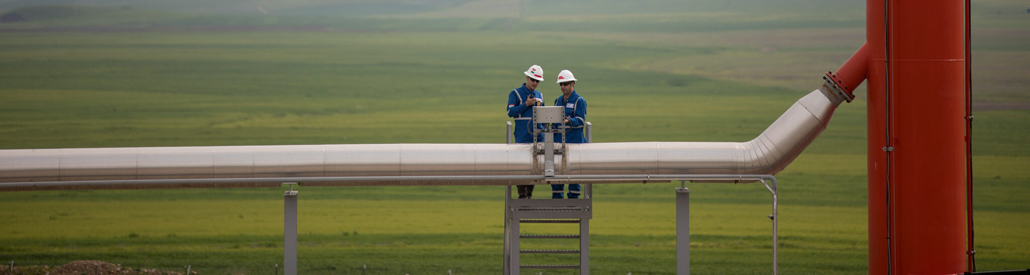 Gulf Keystone employees at Shaikan